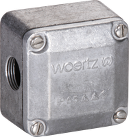 Boîte anticorodal Woertz grd.0B avec 3 entrées M20
