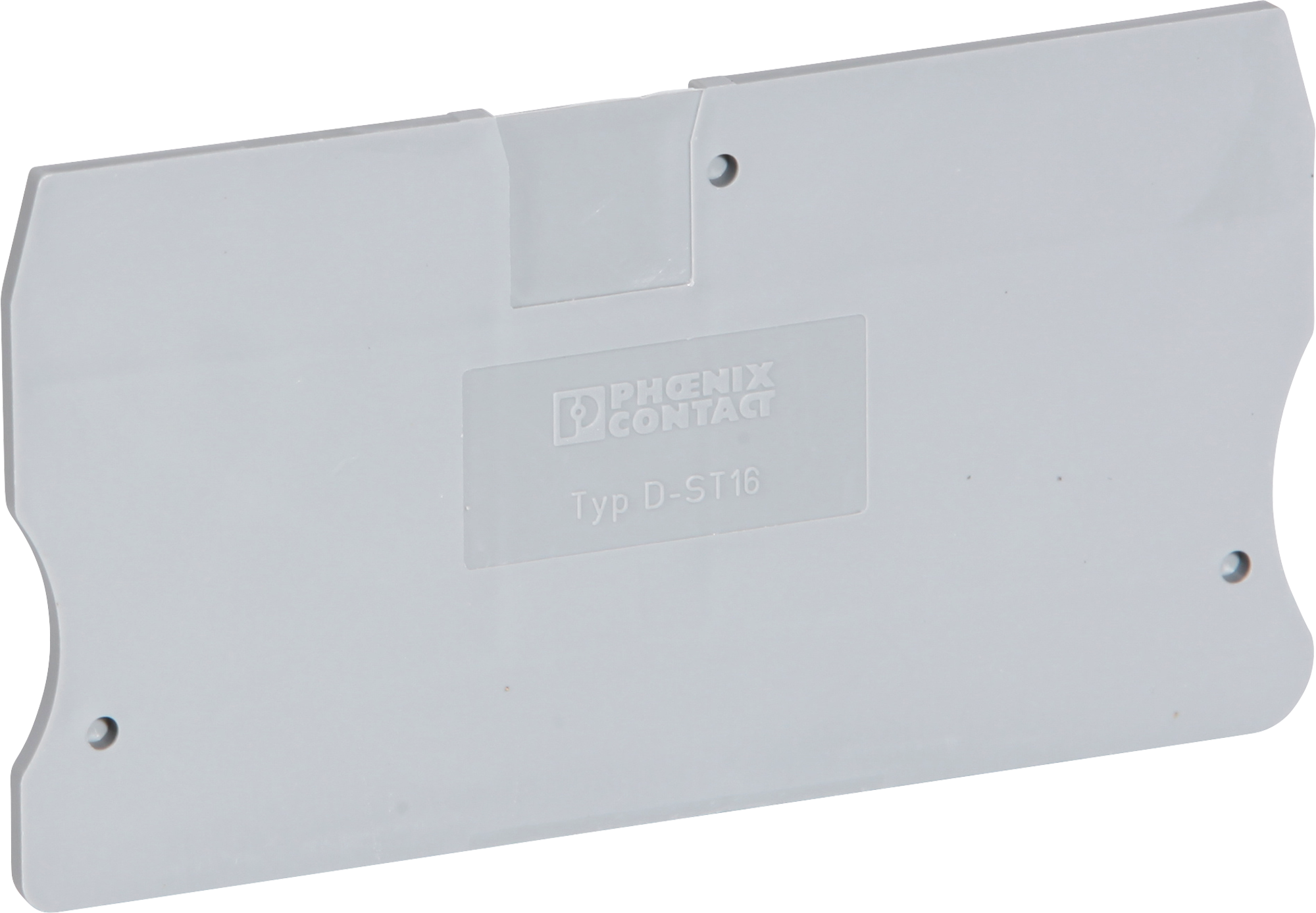 Deckel Phoenix Contact L=80mm, B=2.2mm H=51.1mm, grau