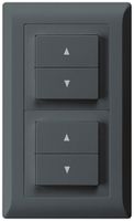 Combinaison ENC kallysto.line grd.I-I verticale 2×interr.stores anthracite
