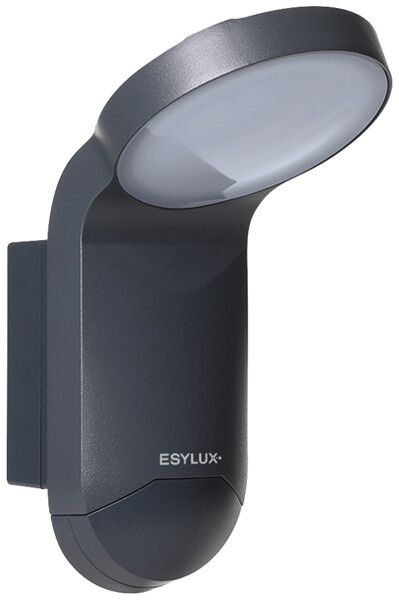 LED-Wandleuchte ESYLUX WILMA WL 100 OP 1000 9W 1000lm 827…840 IP65 anthrazit