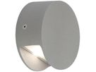 Lampada a muro LED SLV PEMA, 4.7W 120lm 3000K IP44 grigio argento