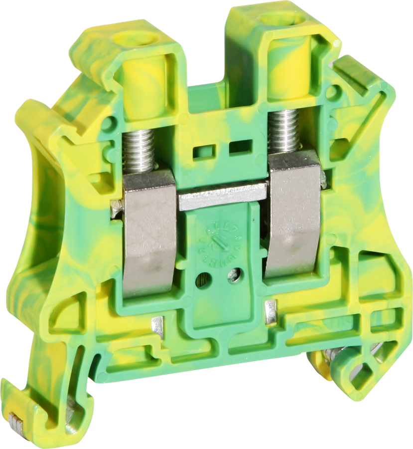 Reihenklemme 0.5…16mm² Schraubanschluss grün/gelb