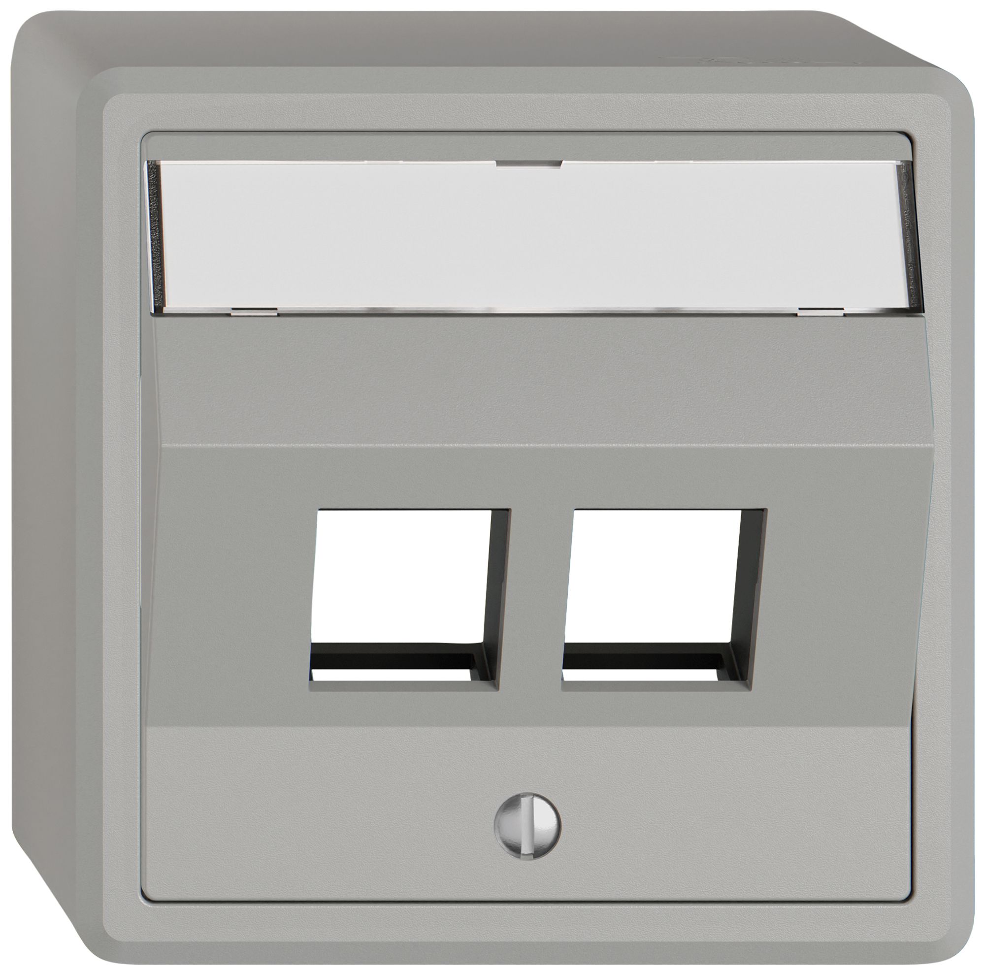 AP-Montageset EDIZIO.liv Keystone SNAPFIX® schräg 2× hgu