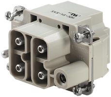 Stifteinsatz Weidmüller HDC S4 SAS 1000V 40A 4L AxialSchraubanschluss Gr.3