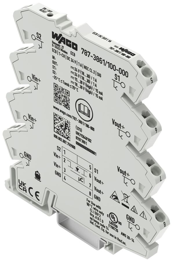 Elektronischer Schutzschalter WAGO 1A