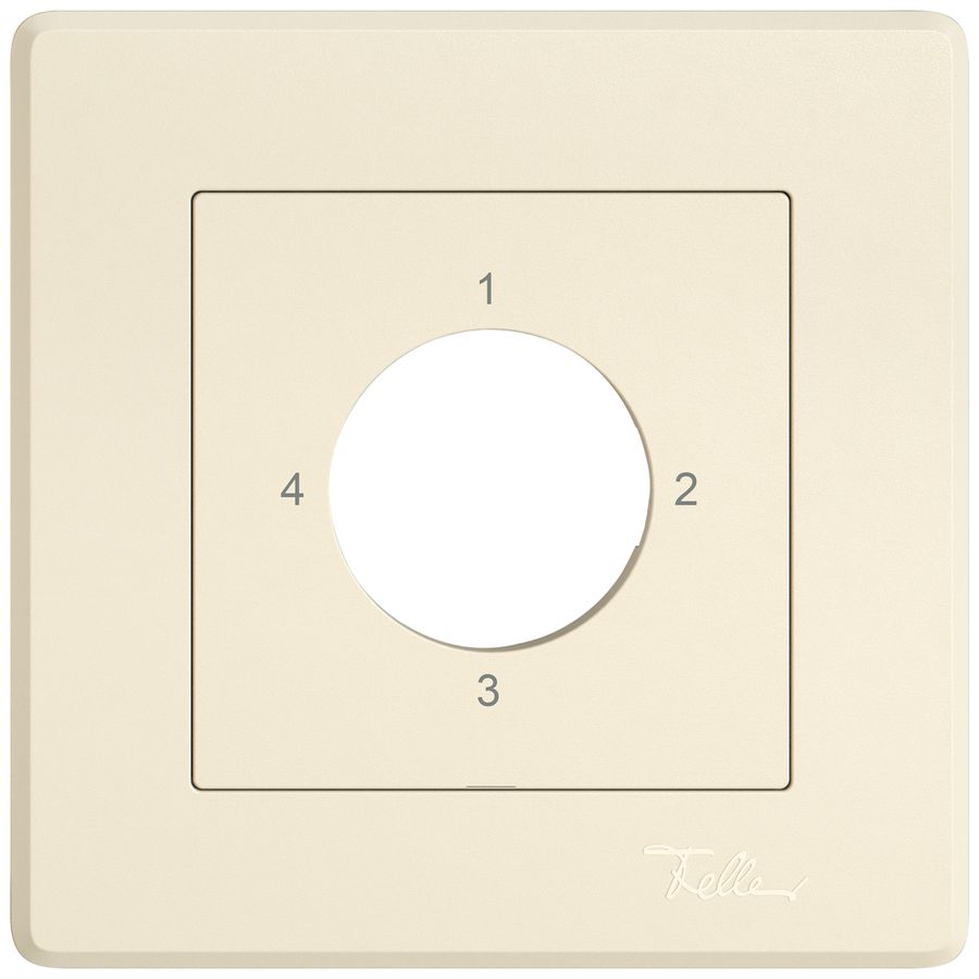 Kit de montage ENC EDIZIO.liv SNAPFIX® p.interr.rot.a.ser.4-1-2-3 cr