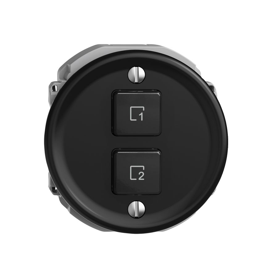 Commande pour poussoir scènes STANDARDdue Wiser 2 scènes 2t no