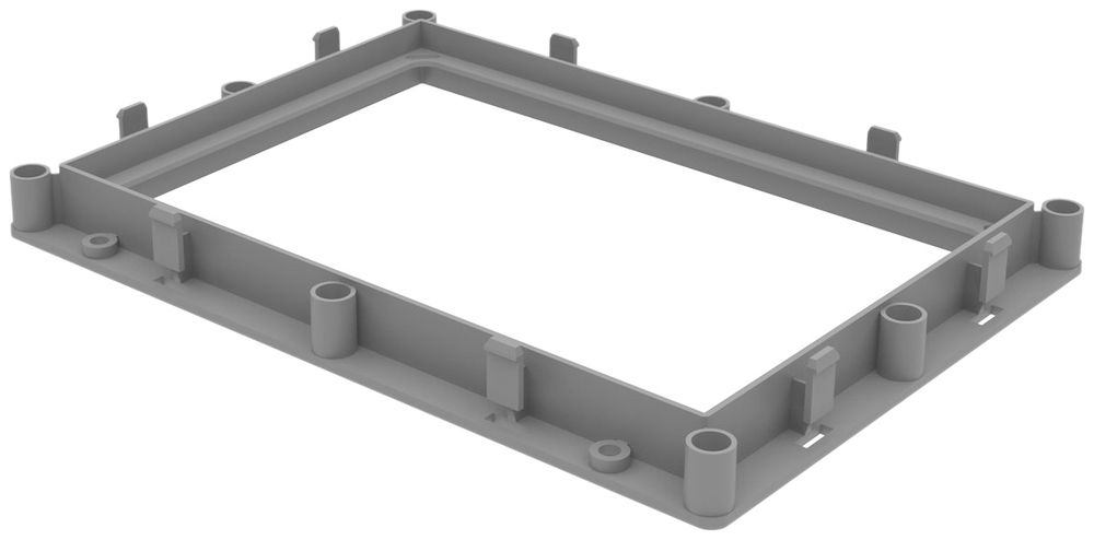 Aufsatzrahmen zu Multibox Compact 250×180×20mm