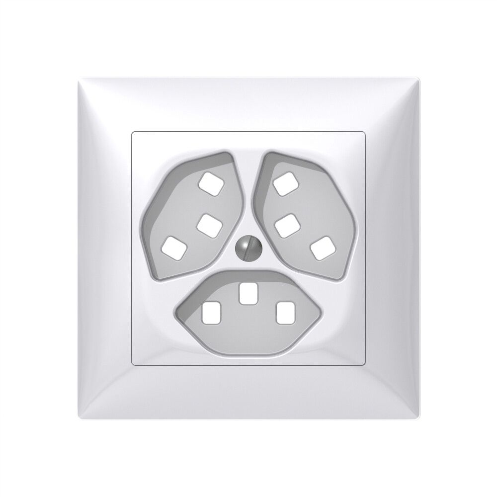 Kit frontal SIDUS B pour 3×T23 blanc brillant