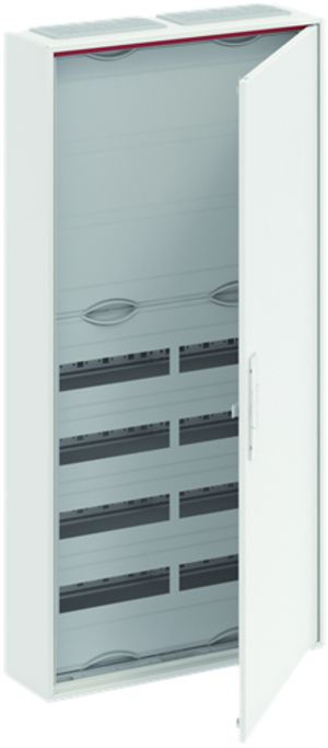 AP-Kleinverteiler ABB CA 27K, 2-Feld 7-reihig (3 geschlossen) 96TE, Tür