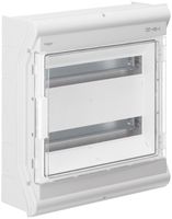 AP-Kleinverteiler Hager vector 2-reihig 18TE IP65 418×452×151mm