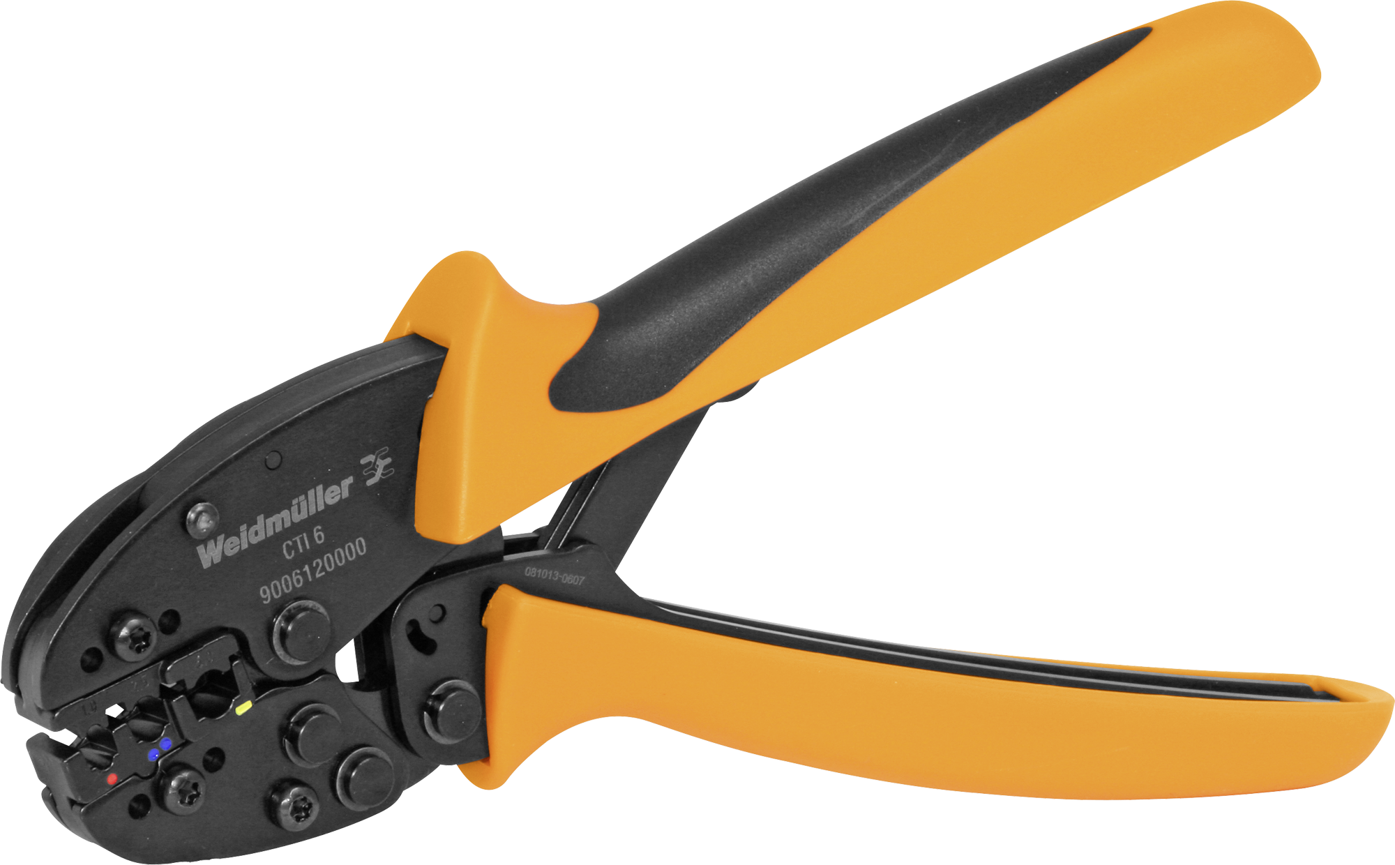 Crimpwerkzeug Weidmüller CTI isolierte Verbinder 0.5…6mm² Oval doppelt