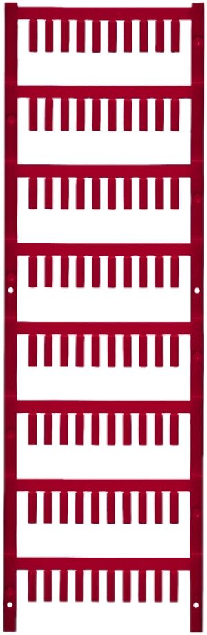Marqueur de conducteur Weidmüller MultiCard SF p.Ø1.7…2.1mm 12×3.2mm PA66 rouge