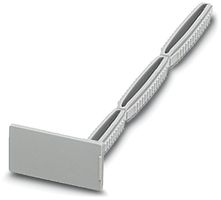 Bezeichnungsträger KLM 3-L für Klemmenleisten, 22×10mm