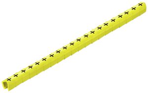 Leitermarkierer Weidmüller CLI C MP für Ø2…3mm 3×4mm Aufdruck: Å, gelb