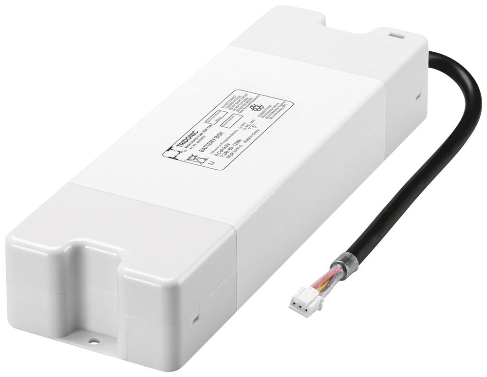 Accu p.haute températu.Tridonic LiFePO4 7.2Ah, 3.2V×6cell.p.élément sécurité CON
