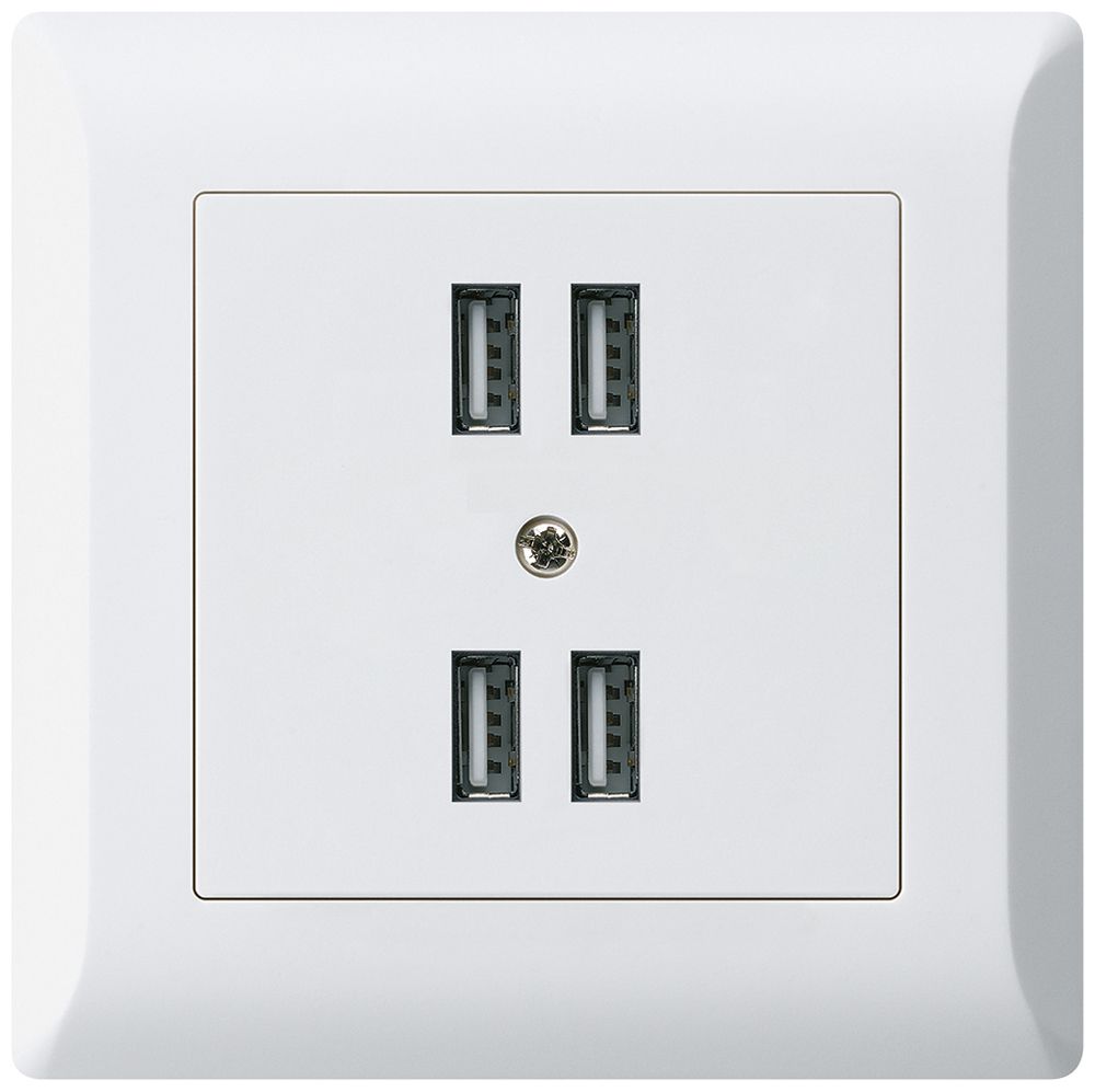 UP-Steckdose 4×USB kallysto.line 2400mA weiss