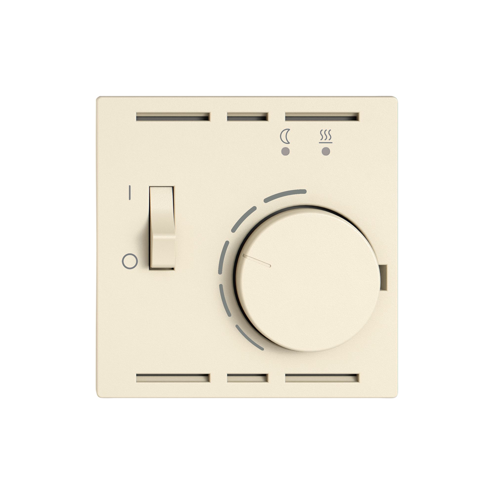 Termostato ambiente EDIZIO.liv SNAPFIX® limit.temp.p.riscaldamenti pav.cr