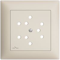 Kit frontale EDIZIOdue crema 88×88mm 3×T12/1