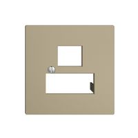Frontplatte 3×RJ45 EDIZIOdue sand R&M swissline