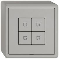 AP-Szenentaster EDIZIO.liv Wiser SNAPFIX® 4 Szenen 4 Tasten WLAN hgu