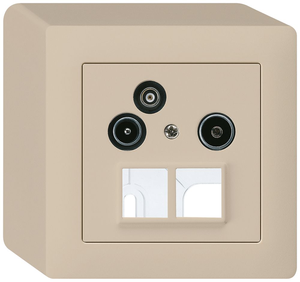 AP-Antennendose R/TV-Daten kallysto HMS 2GHz 11db beige