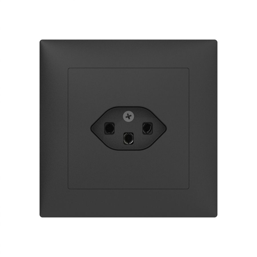 Prise ENC SIDUS B T23 anthracite avec shutter