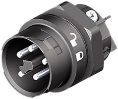 Steckerteil Wieland RST16I5 S S1 M03 SW schwarz