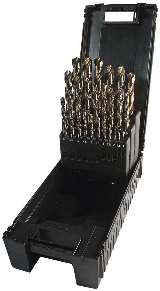 Set di punte elicoidale EFCO SPB HSS-Co 25 pezzi Ø1…13mm
