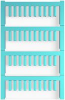 Leitermarkierer Weidmüller MultiCard SF für Ø1.2…1.6mm 12×3.2mm PA66 blau