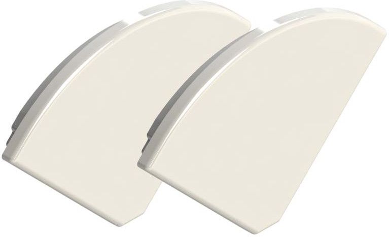 luxKIT Endkappen L30-C30 - 2x  silber