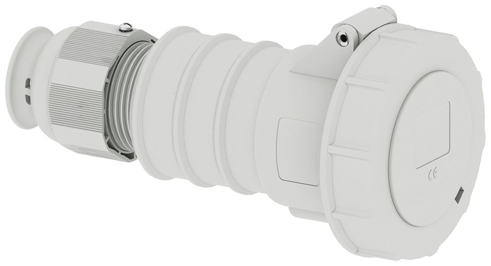 Kupplungssteckdose Bals CEE Q-C TE 32A 5P >50V 1h IP67 Ni