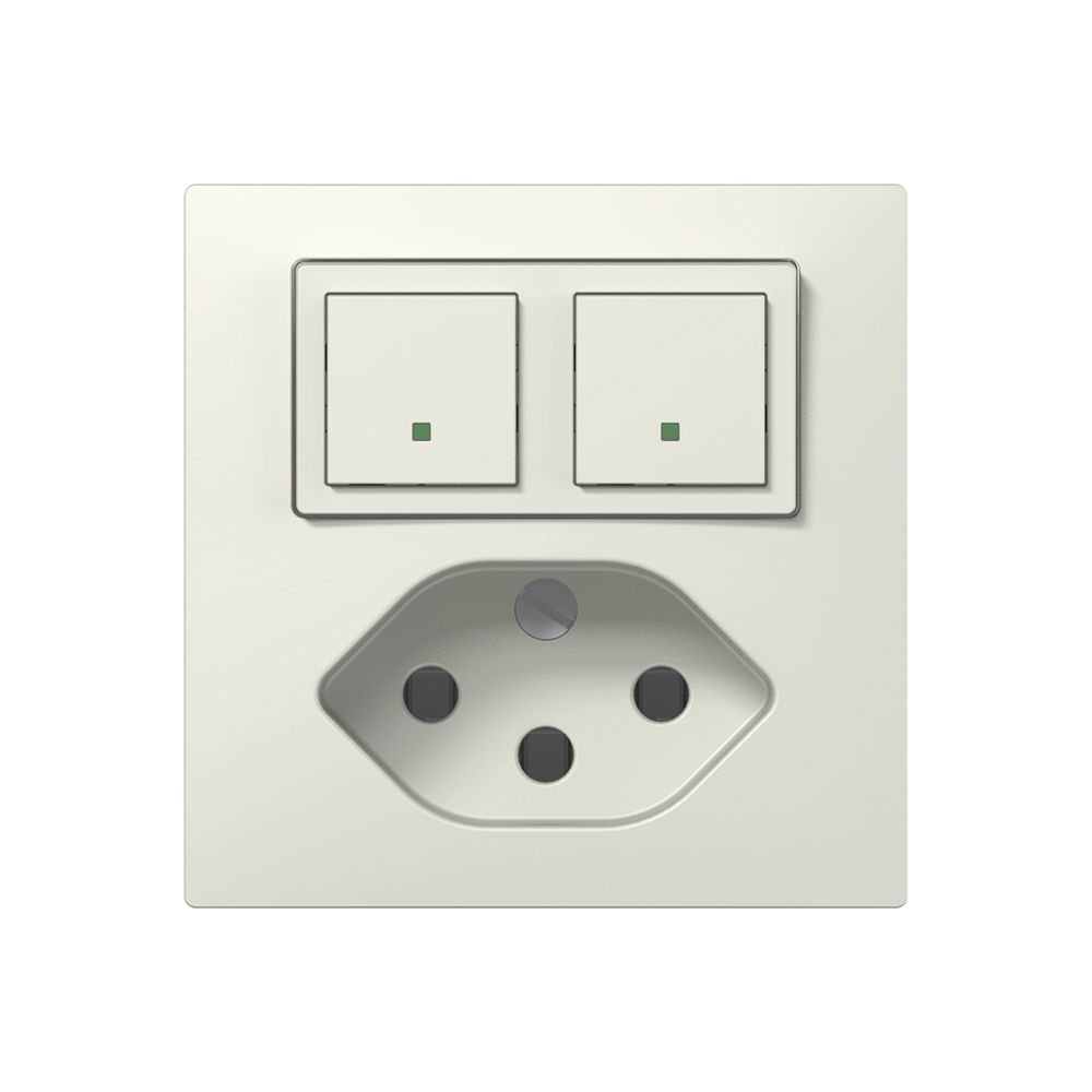 Combinaison ABB Sidus E capteur/actionn.free@home blanc