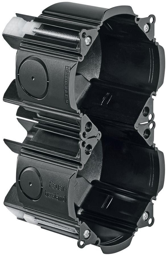 Hohlwanddose HSB Ideal 1×2 GDP 850°C halogenfrei