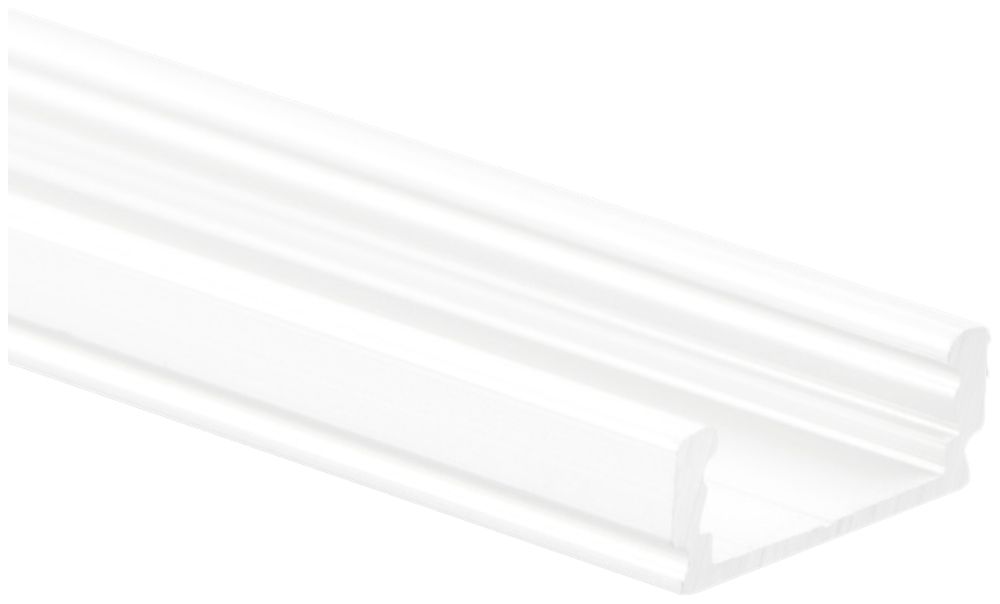 Profilé apparent DOTLUX type 1 aluminium blanc 2m