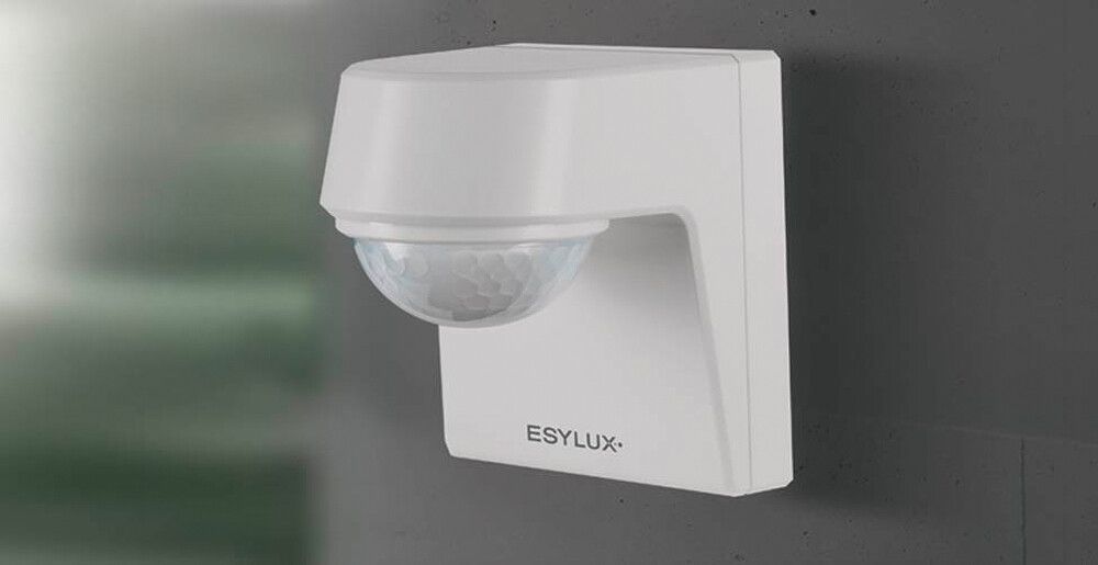 AP-Bewegungsmelder ESYLUX DEFENSOR MD 200° 24 IR 1C IP55 WH