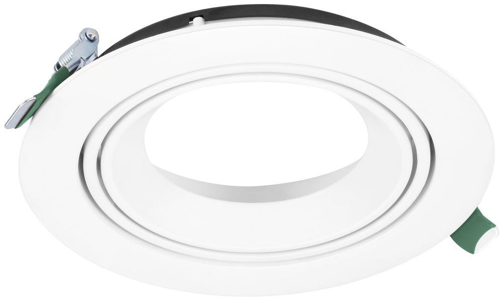 Einbaurahmen LUDOSPOT 111 ROUND CARDAN, EB-Ø165mm, weiss