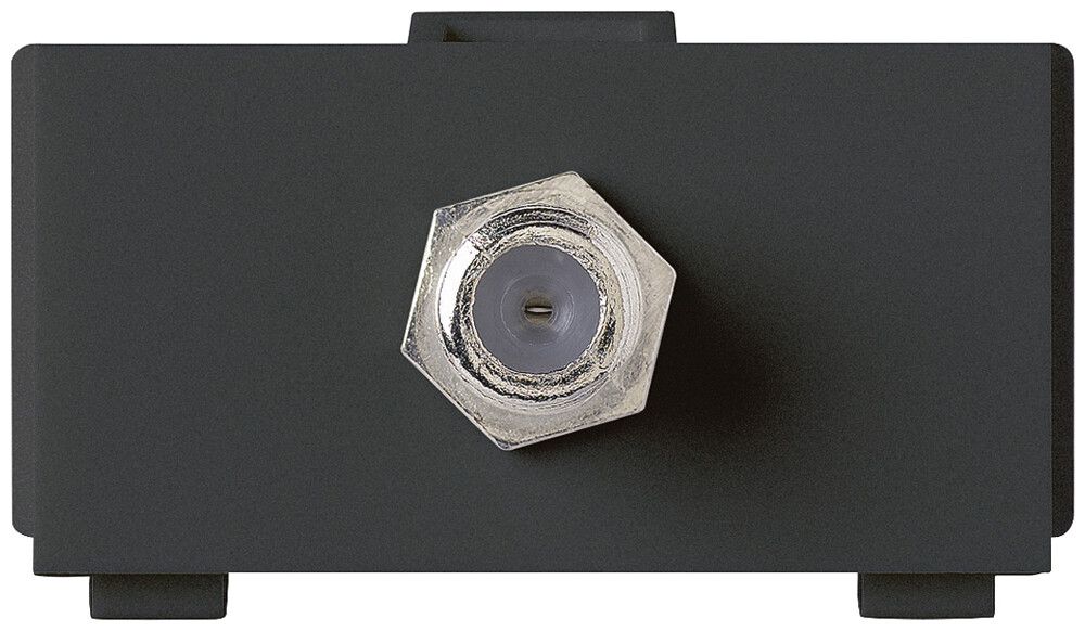 Modulo multimedia kallysto M3 con 1×connettore F nero