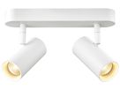 Spot LED SLV NOBLO 12W 1450lm 927 VAR 240×105×127mm blanc 2×Spot