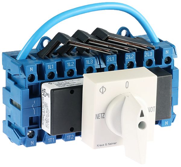 REG-Netzumschalter K&N KG20A.T904.VE2 25A 600V 4P B=184mm "NETZ-0-NOT"