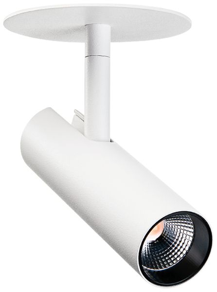 Spot LED INC SG Tube Micro 15W 700lm 930 36° VAR Ø39×135mm blanc