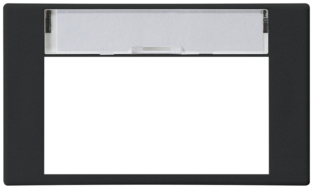 Kit di montaggio INS FLF per 1 M3 modulo multimedia Hager nero