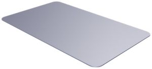 Marcatore p.apparecchi WM MetalliCard CC-M 43×70mm acciaio preg.stampa speciale