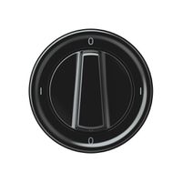 Drehschalter origin Ausschalter 0/2L 16A 250V 0-I-0-I 60×60mm schwarz