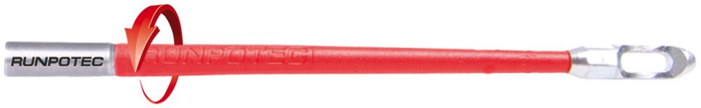 Tête de guidage RUNPOGLEITER avec œillet Ø6mm RG6 200kg