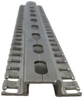 Kombi-Profilschiene Plica 15×50mm 3m, Aluminium