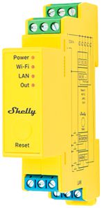 LED-Betriebsgerät Shelly Pro RGBWW PM Bt/Wi-Fi 1×Ausg 0…384W 12…24V 1TE gelb