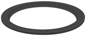 Bague décorative LEDVANCE COMFORT aluminium Ø215×12.4mm noir