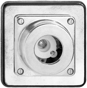 Lampada spia INC FH bagn. 7W E14 Al natura senza lente