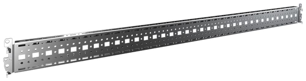 Montage-Chassis Rittal VX 8617.050 825×64×18mm Schiene grau 4Stk